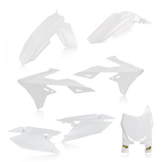 19+ Suzuki RMZ 250-450 5 PC. Replica Body Kit - White