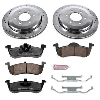 Z36 Truck and SUV Carbon-Fiber Ceramic Brake Pad and Drilled & Slotted Rotor Kit