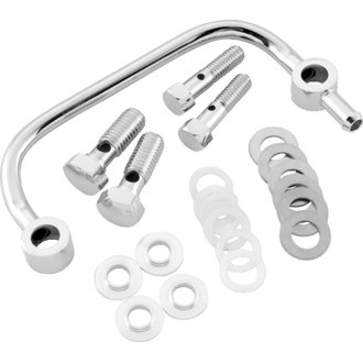 Bikers Choice 93-06 Big Twin Chrome Head Breather Kit