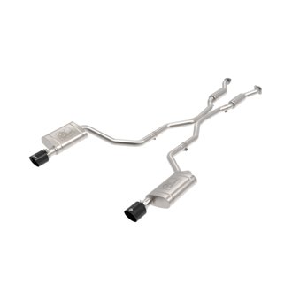 MACH Force-Xp 304 Stainless Steel Cat-Back Exhaust System w/ Black Tip
