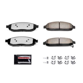 Z36 Truck and SUV Carbon-Fiber Ceramic Brake Pads with Hardware Kit
