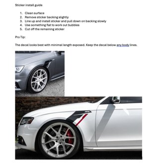 Installation Instructions