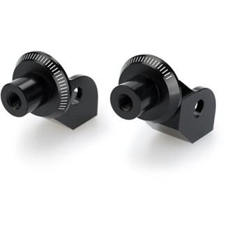 Adaptor Rider Footpeg Black