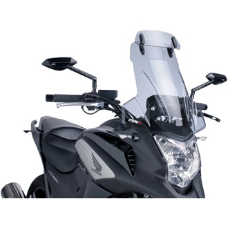 Multi-Adjustable Visor Fixed With Screws Smoke