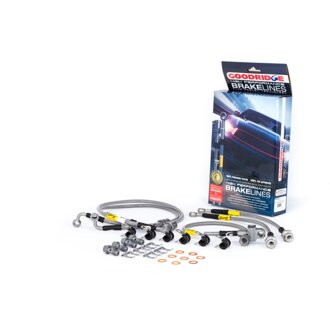00-06 Chevrolet Tahoe (w/Rear Disc w/o Stabila Trak) Stainless Steel Brake Line Kit