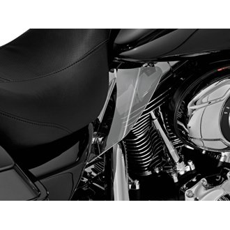 Saddle Shields Heat Deflectors 08 Touring Smoke