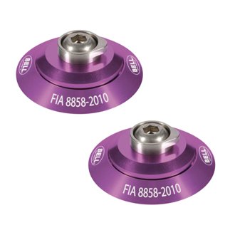 HANS Clip Set Pink FIA8858-2010