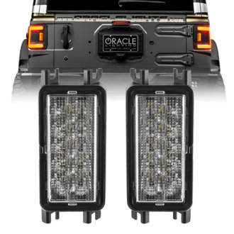 Dual Function Amber/White Reverse Led Module For Jeep Wrangler Jl Tail Lights