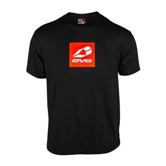 Evs Icon Tee Shirt Black - Large
