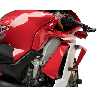 Race Side Spoilers Red