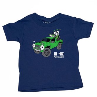KAWASAKI NEW TODDLER T-SHIRT / BLUE 2T