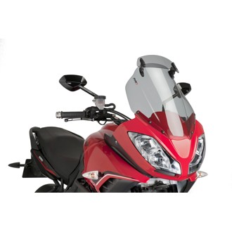 Touring Windshield With Visor Smoke