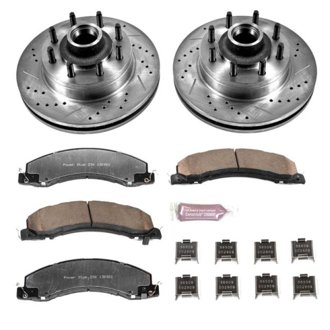 Z36 Truck and SUV Carbon-Fiber Ceramic Brake Pad and Drilled & Slotted Rotor Kit