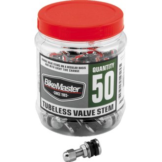 Valve Stem Chrome Tubeless Tub 50