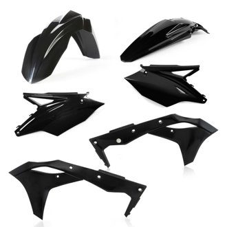 2017 Kawasaki KX250F Plastic Kit - Black