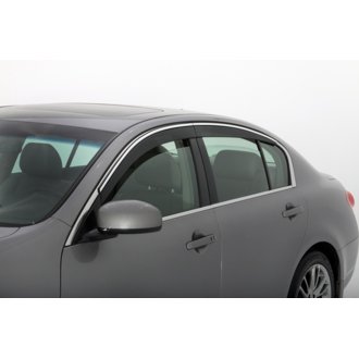 07-11 Honda CR-V Ventvisor Low Profile (6pc) - Chrome