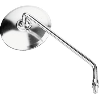 Round Mirror 10mm Left - Stainless