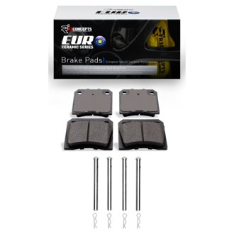 R1 Euro Ceramic Pads and Hardware Kit