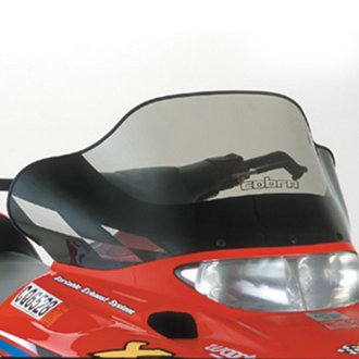 Cobra Windshield Polaris Mid/Tinted W/Black Graphics