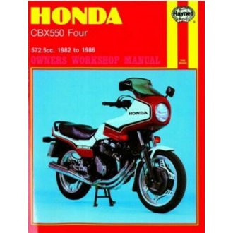 HONDA CBX550 FOURS, '82-'86 MANUAL