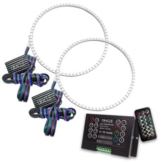 Wrangler JL/Gladiator JT LED Surface Mount Headlight Halo Kit - ColorSHIFT 2.0