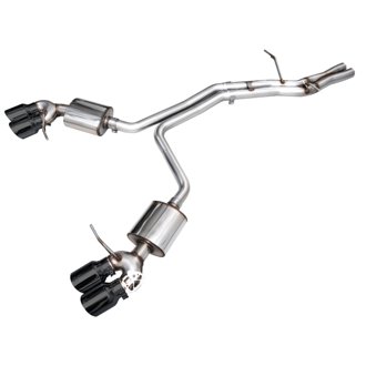 AWE Touring Edition Exhaust for '22+ Porsche Macan 2.9TT - Diamond Black Tips