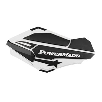Sentinel Handguards, White/Black