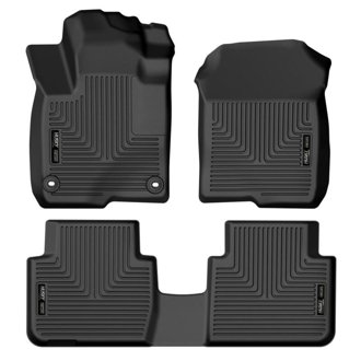 2023 Honda HR-V WeatherBeater Front & 2nd Row Seat Floor Liners - Black