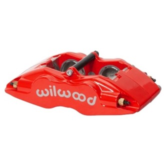 Wilwood Caliper - FSLI4 - Red 1.62in Piston 0.81in Rotor