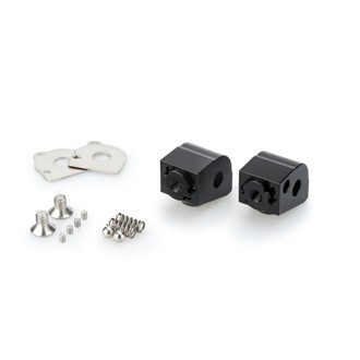 Adaptor Adjustable Passenger Footpeg Black