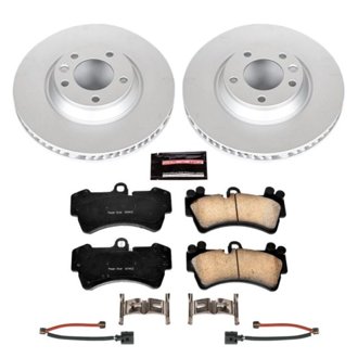 Evolution Coated Rotor And Carbon-Fiber Ceramic Brake Pad Kit