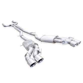 2016-18 Cadillac CTS-V Sedan Catback System Resonated X-Pipe Dual-Mode Mufflers