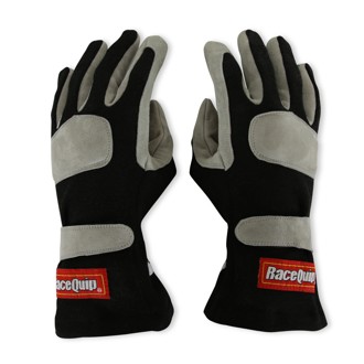 SFI 3.3/1 Black Nomex Race Gloves - Small