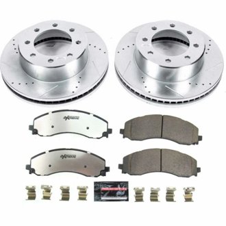Z36 Truck and SUV Carbon-Fiber Ceramic Brake Pad and Drilled & Slotted Rotor Kit