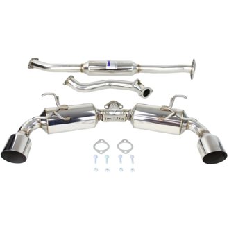 12+ Subaru BRZ / Toyota 86 N2 60mm Single Layer Stainless Steel Tips Cat-Back Exhaust