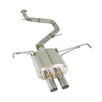 2019+ Toyota Corolla Hatchback Cat-Back Exhaust w/Stainless Polished Tip