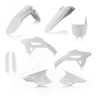 22-24 Honda CRF250R/ 21-24 CRF450R Full Plastic Kit - White