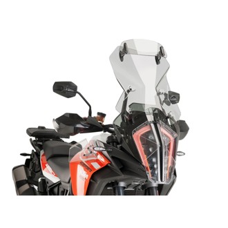 Touring Windshield With Visor Smoke