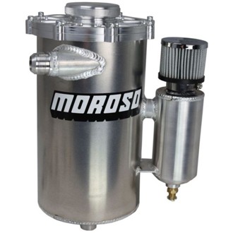 15in Tall 7in Dia 6qt Dry Sump Tank w/Breather Tank