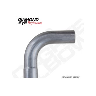 Diamond Eye ELBOW 5in 90-DEGREE 8in CLR SS