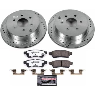 Z36 Truck and SUV Carbon-Fiber Ceramic Brake Pad and Drilled & Slotted Rotor Kit