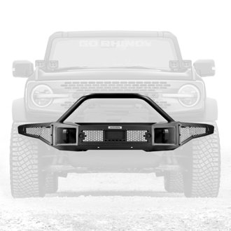 Rockline Winch-Ready Front Full Width Bumper With Overrider For Ford Bronco