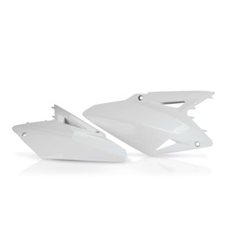 08-17 Suzuki RMZ450 Side Panels - White