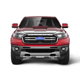 2024 Ford Ranger Aeroskin Hood Protector - Chrome