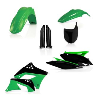 09-12 Kawasaki KX250F Full Plastic Kit - Original 10/11