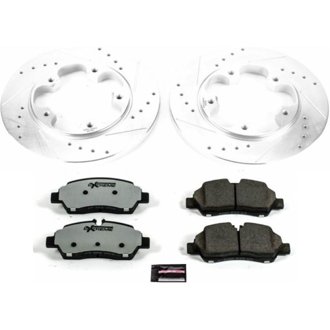 Z36 Truck and SUV Carbon-Fiber Ceramic Brake Pad and Drilled & Slotted Rotor Kit