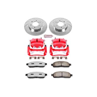 Z36 Truck and SUV Ceramic Brake Pad, Drilled & Slotted Rotor, and Caliper Kit