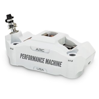 125 x 4 Race Series Radial Mount Caliper with ARC - Left - White