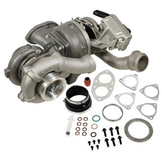 Screamer V2S Twin Turbo System - Ford 6.4L 2008-2010 w/o Air Intake Kit