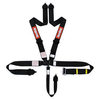 5 Point Harness - Small Buckle Ratcheting Latch & Link